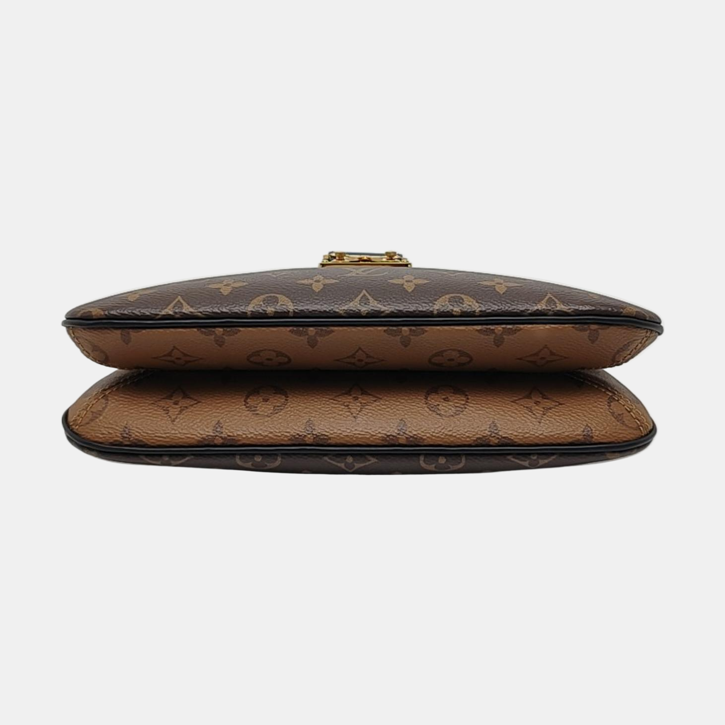 TWINNY Monogram Coated Canvas Brown
