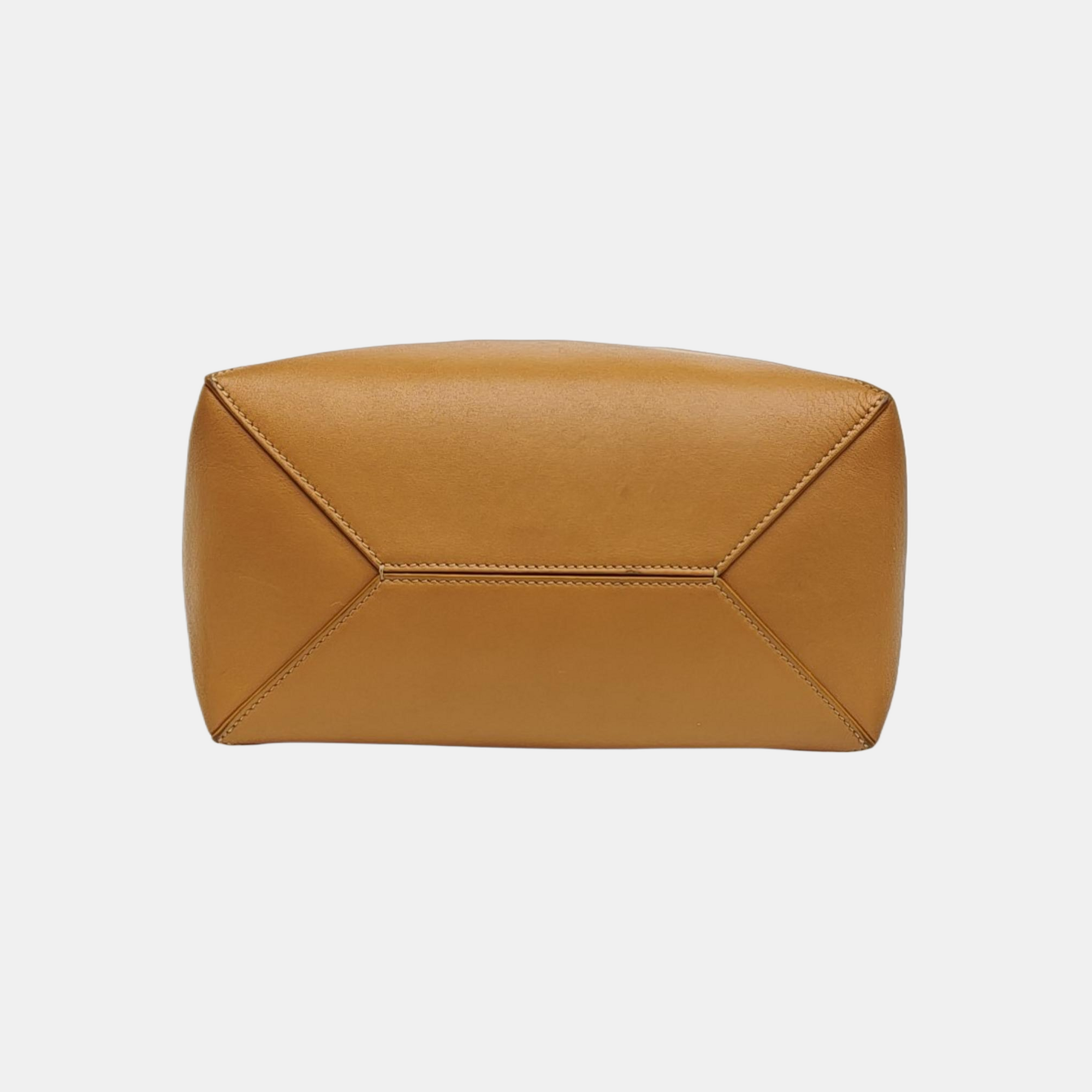 Puzzle Fold Medium Calfskin Brown