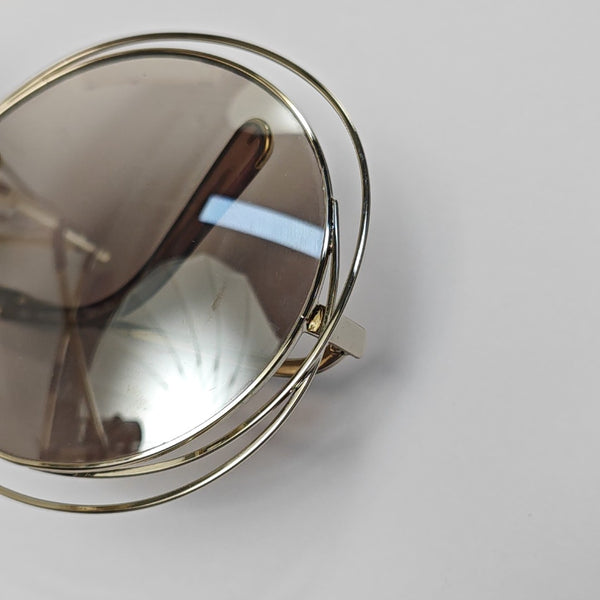 Brown Synthetic Sunglasses