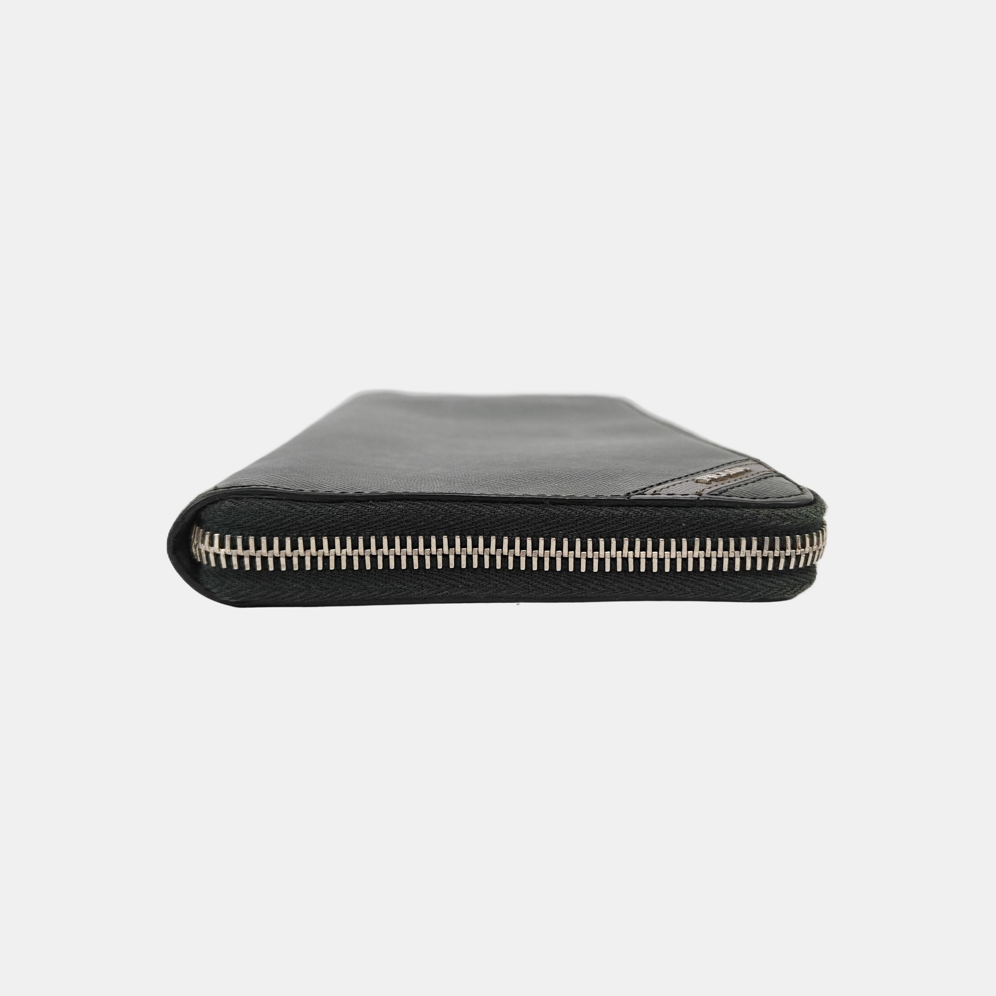 Saffiano Calfskin Wallet Green
