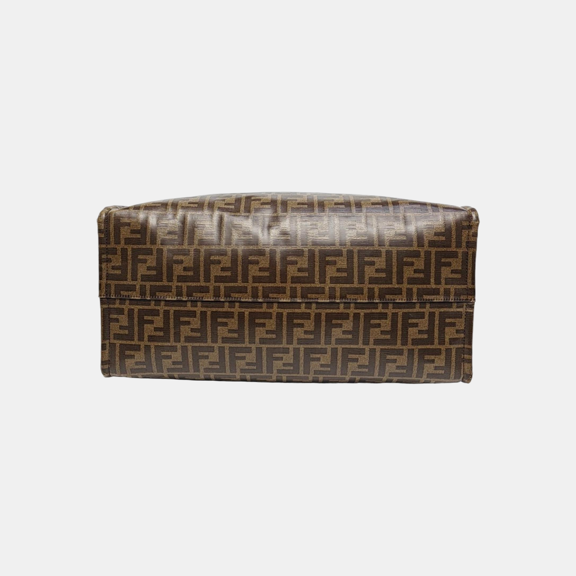 Mania Coated Canvas Brown