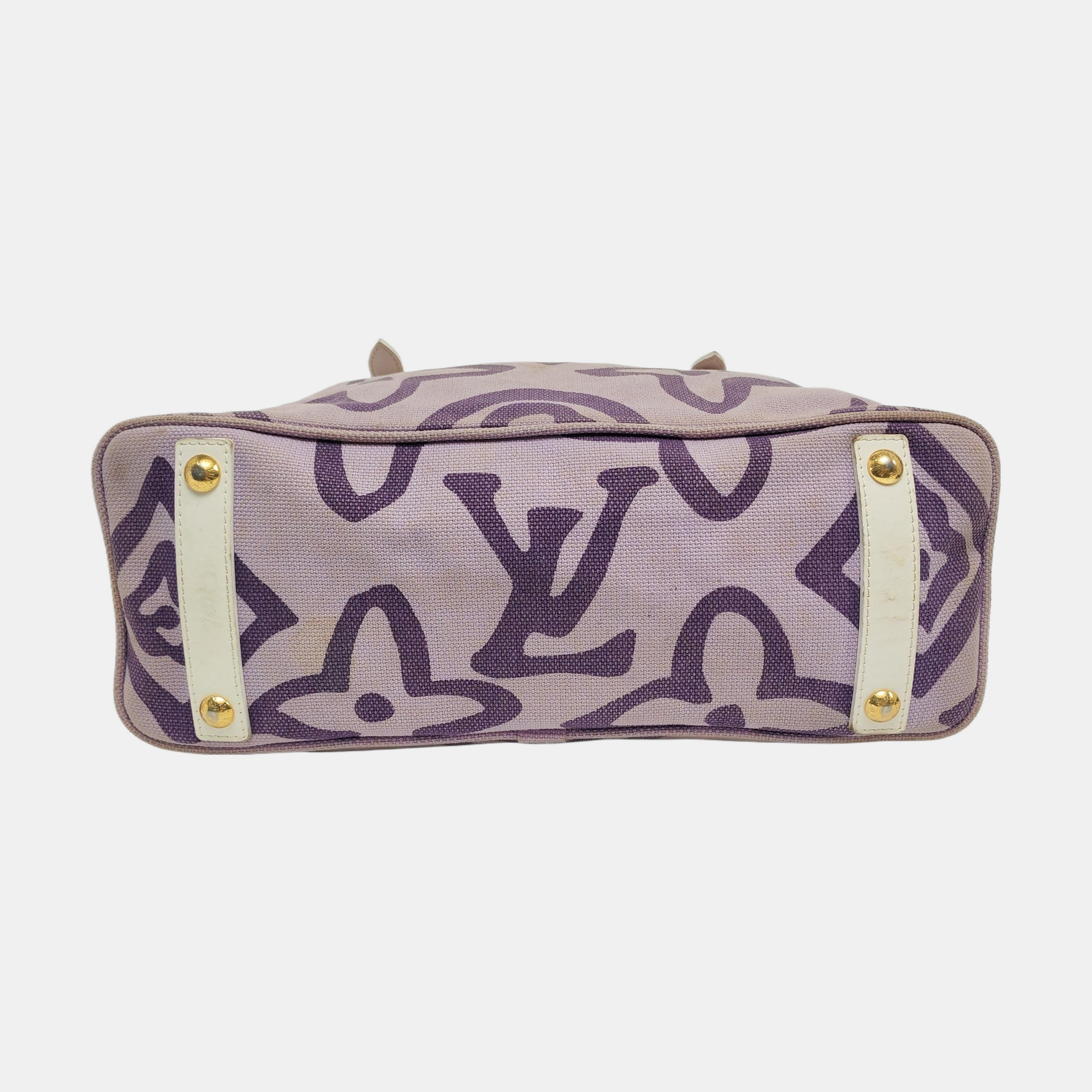 TAHITIENNE CABAS MM Monogram Canvas Purple