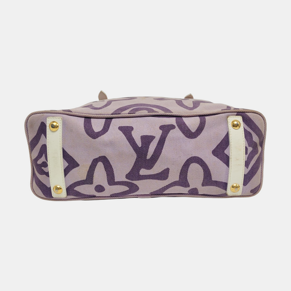 TAHITIENNE CABAS MM Monogram Canvas Purple