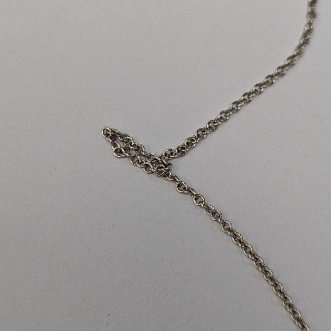 Tiffany Keys Platinum 950 Silver Necklace