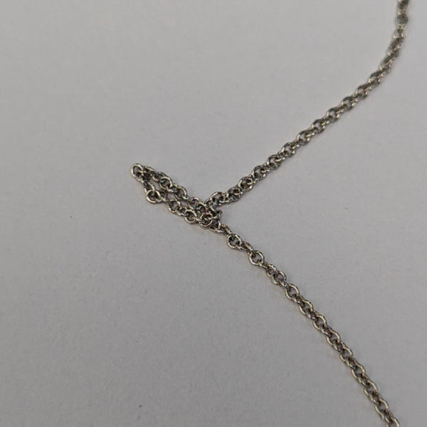 Tiffany Keys Platinum 950 Silver Necklace