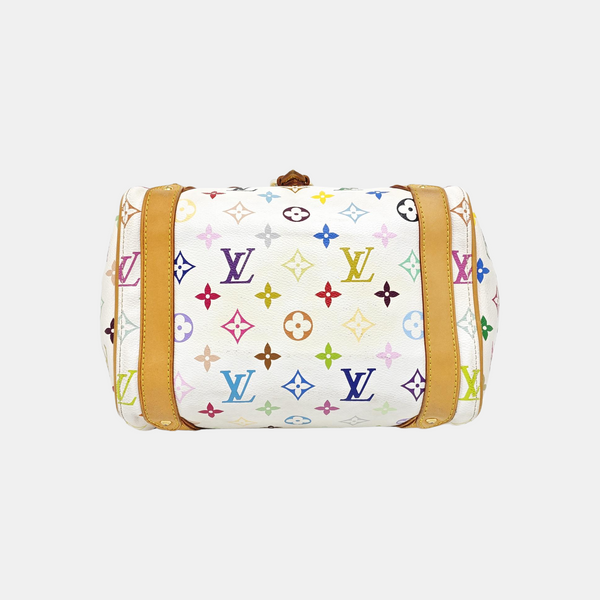 LV × TM PRISCILLA Monogram Coated Canvas White
