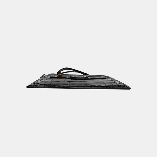 Calfskin Clutch Black