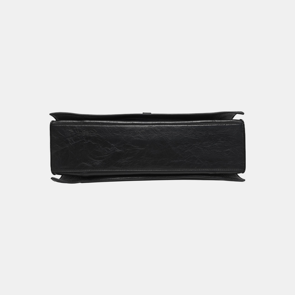 Crush Large Calfskin Black