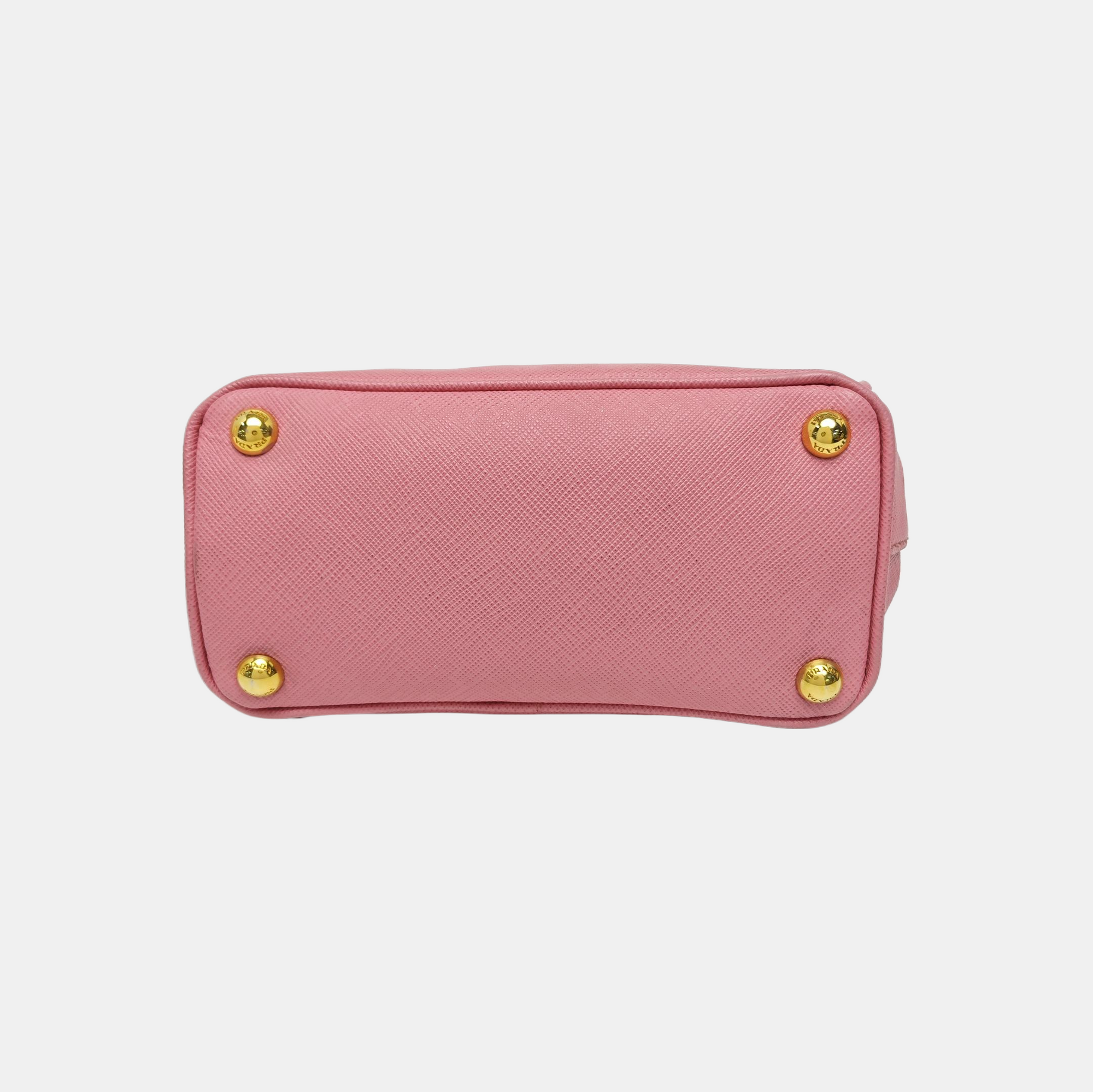 Galleria Super Mini Saffiano Calfskin Pink