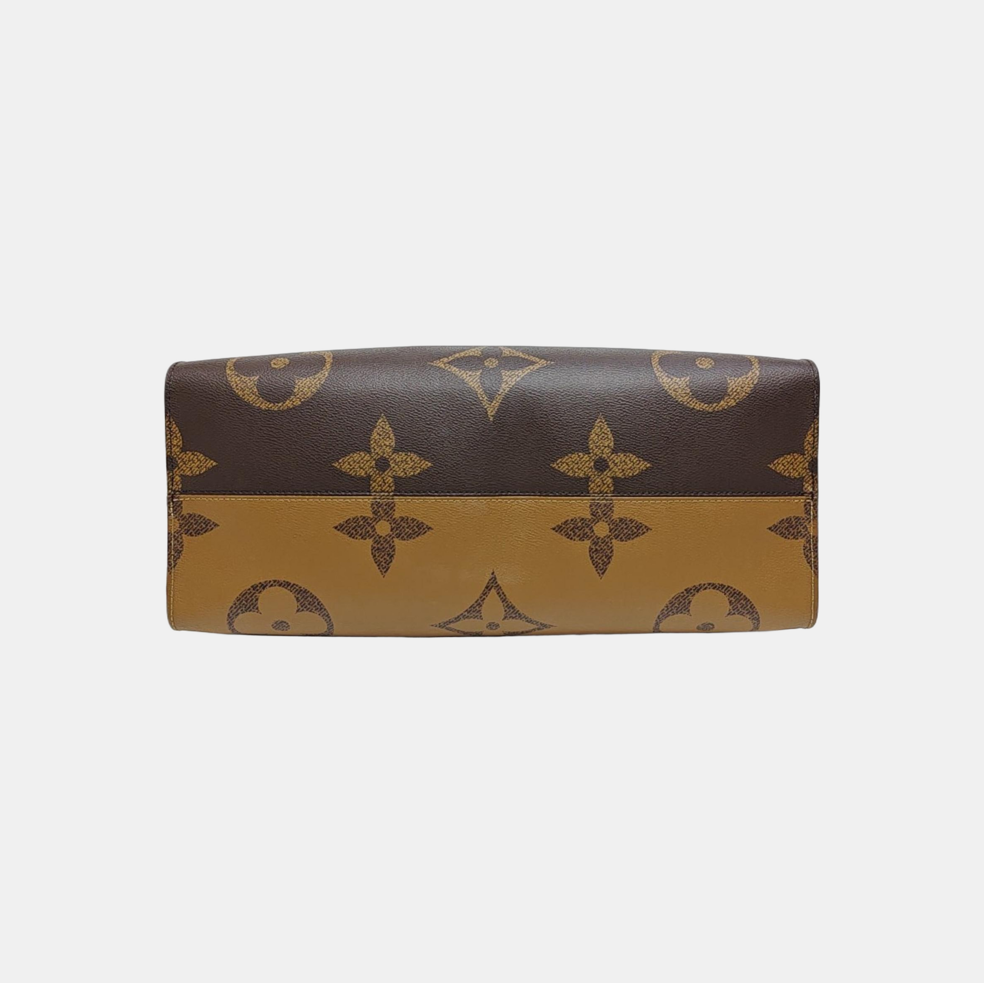ONTHEGO Monogram Coated Canvas Brown