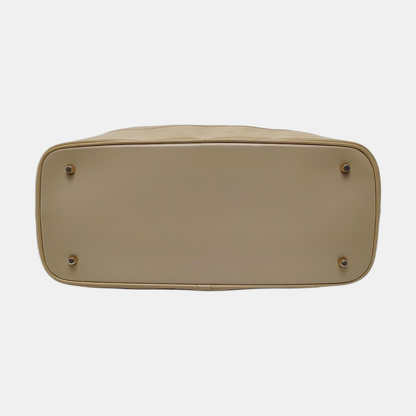 Quilted Nylon Beige