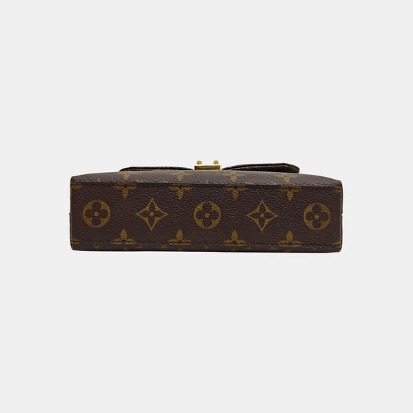 MADELEINE Monogram Coated Canvas Brown
