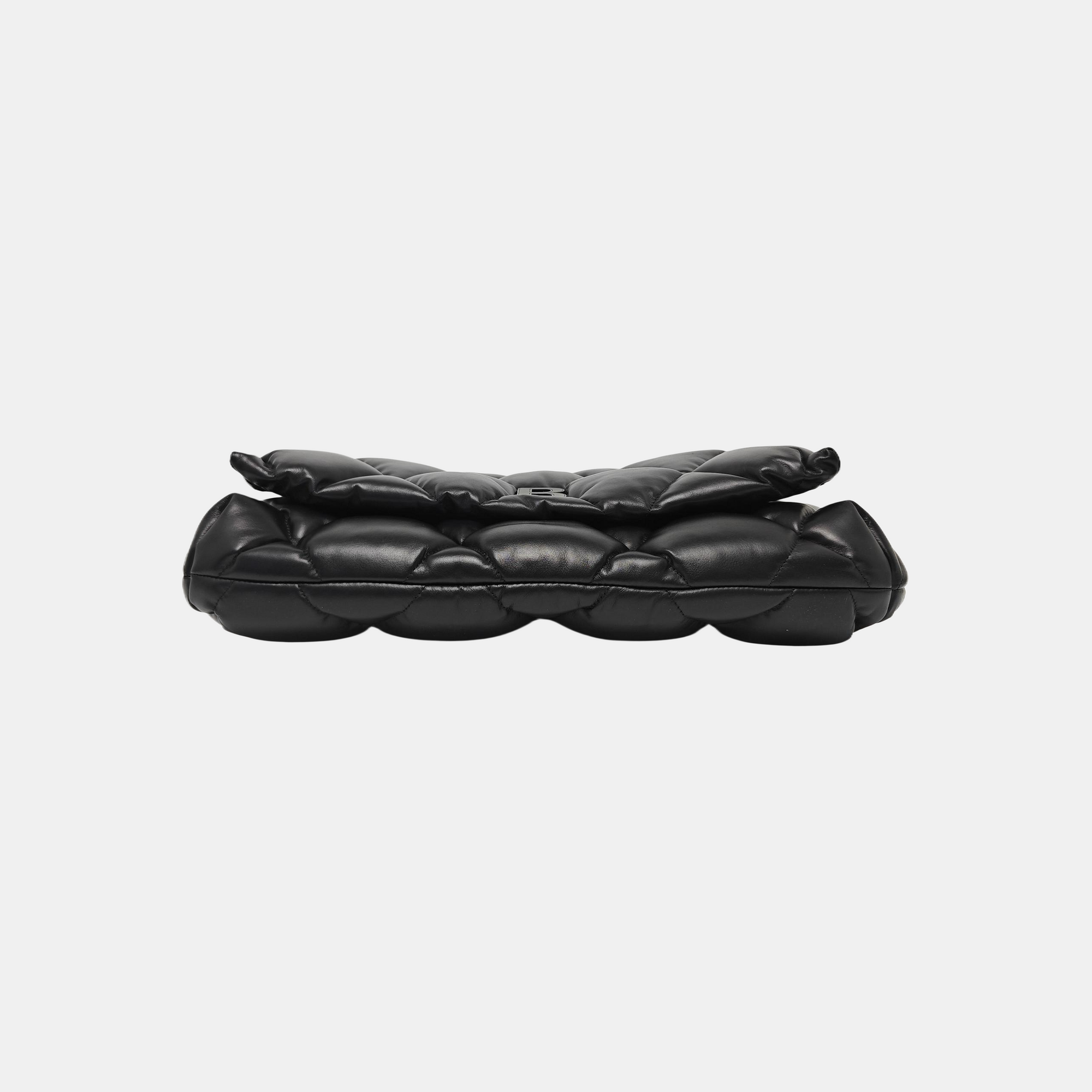 B. Quilted Calfskin Black