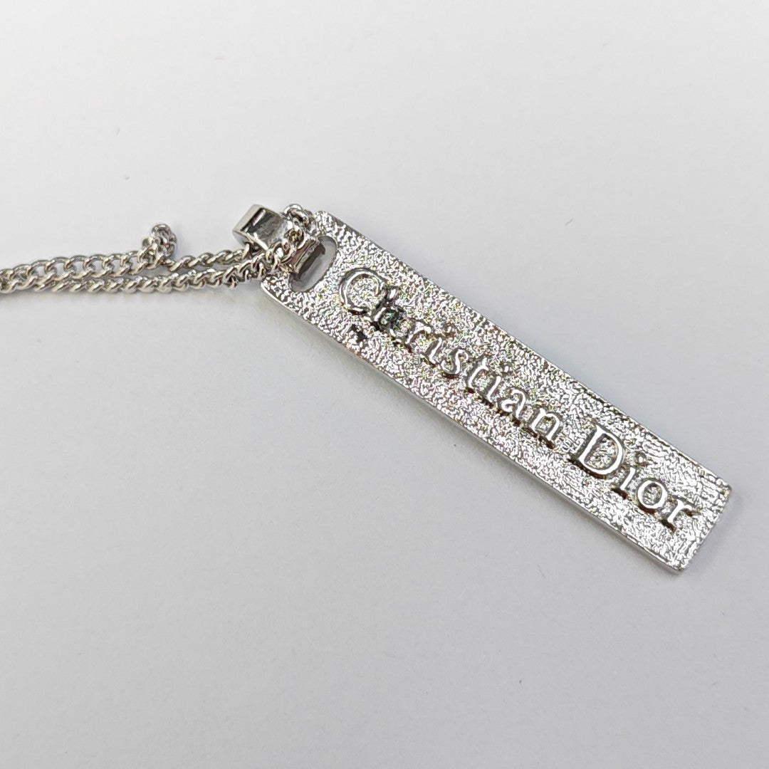 Trotter 2 Metal Silver Necklace