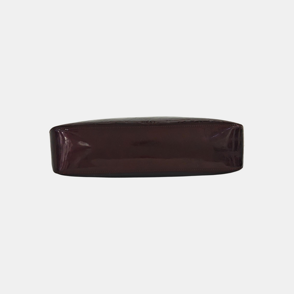 BRENTWOOD Monogram Patent Calfskin Red