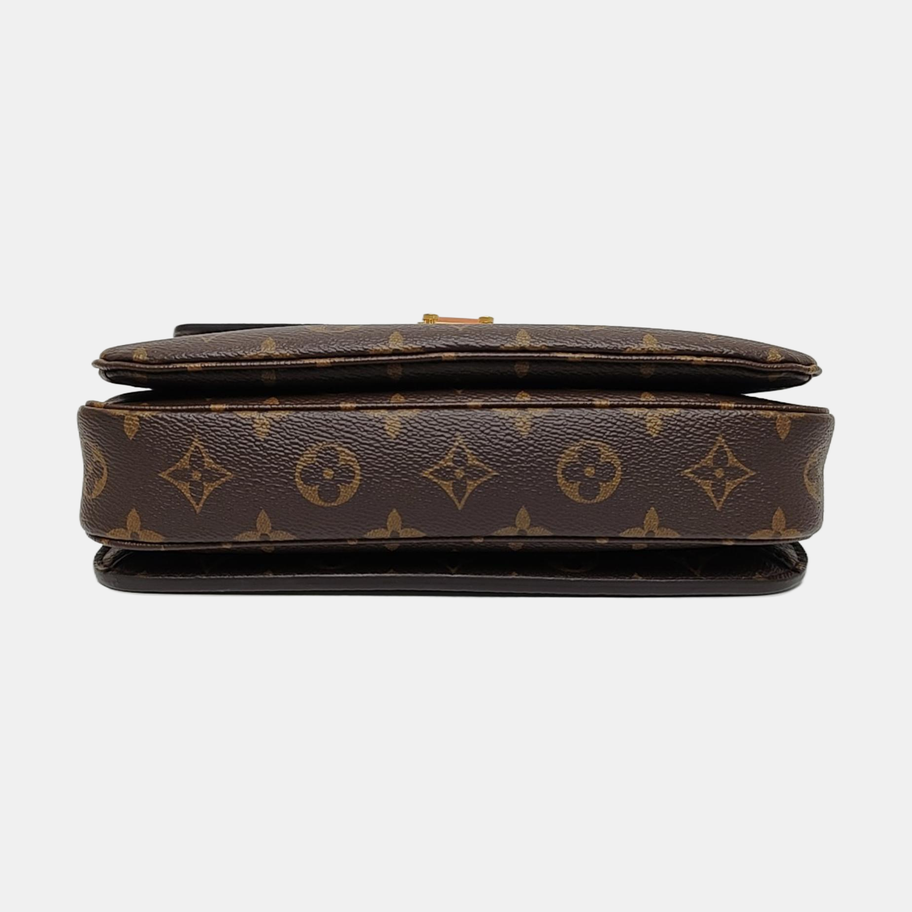 MÉTIS MM Monogram Coated Canvas Brown