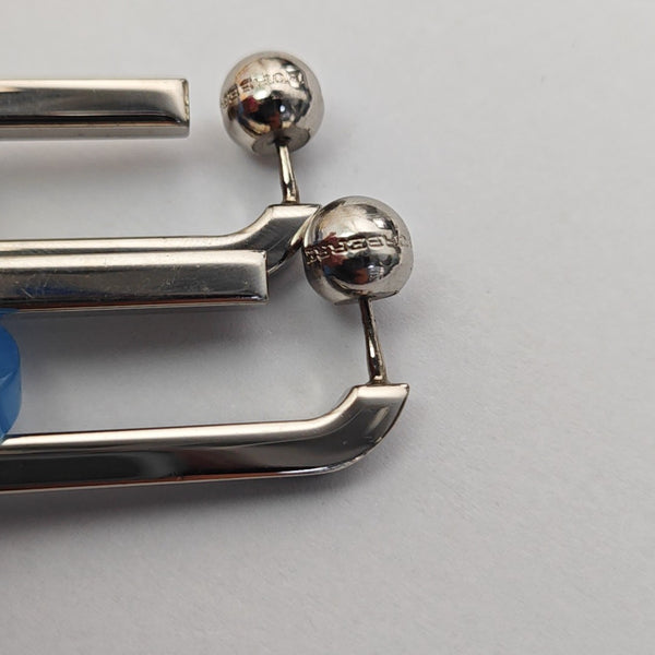 Metal Silver Stud Earrings