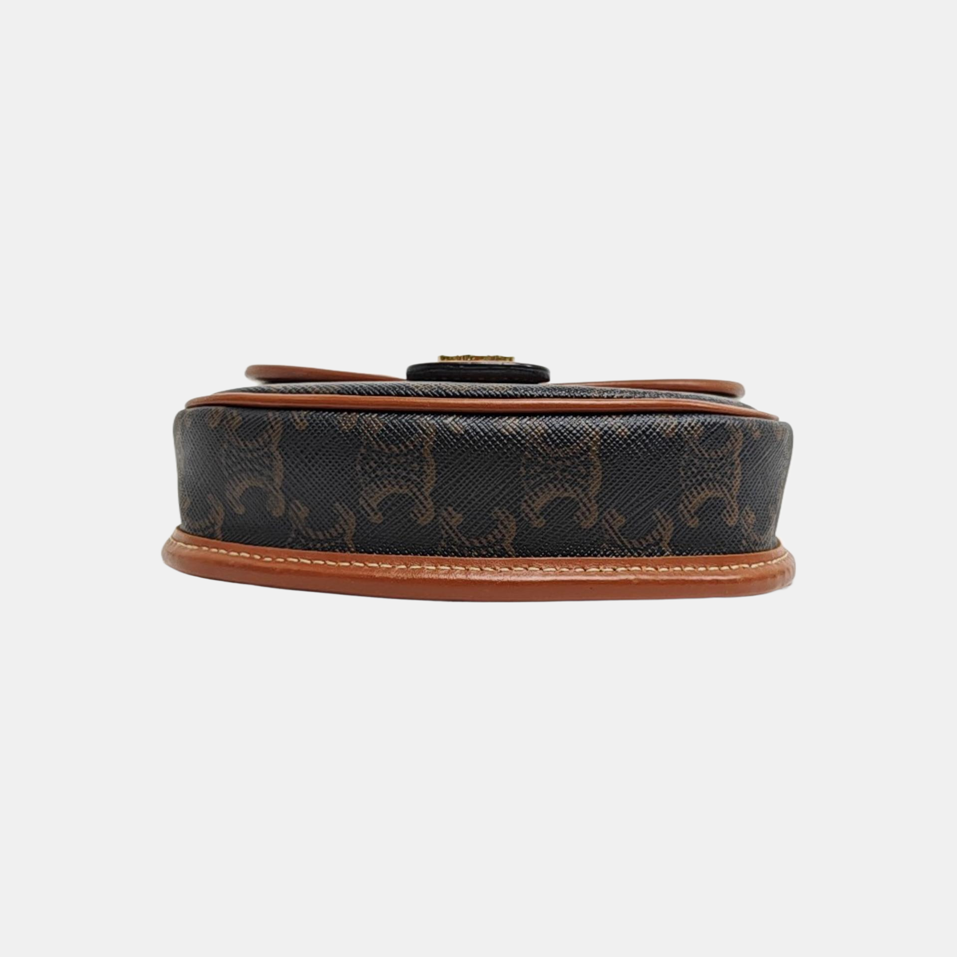 BESACE Mini Coated Canvas Brown