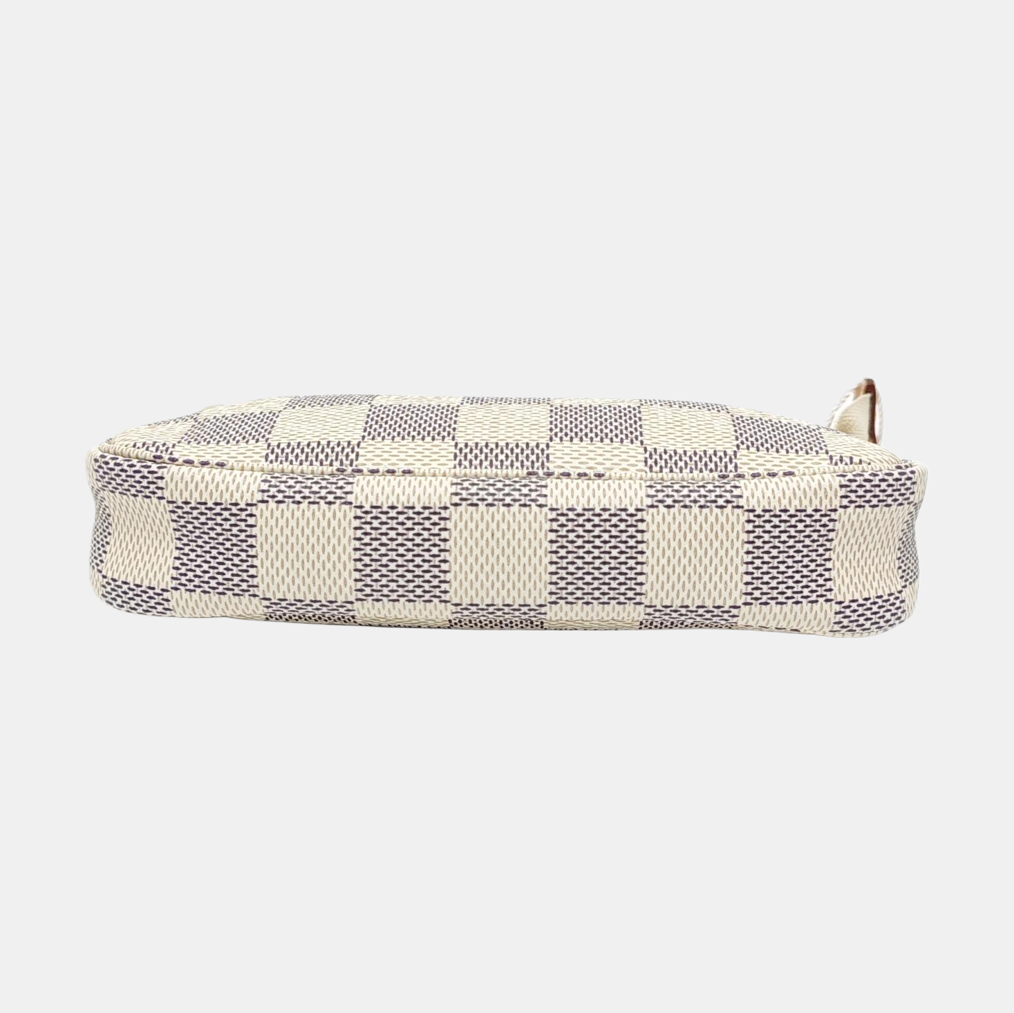Authenticated pre-owned  ACCESSOIRES Mini Coated Canvas White - Top Handle Bag at Looply