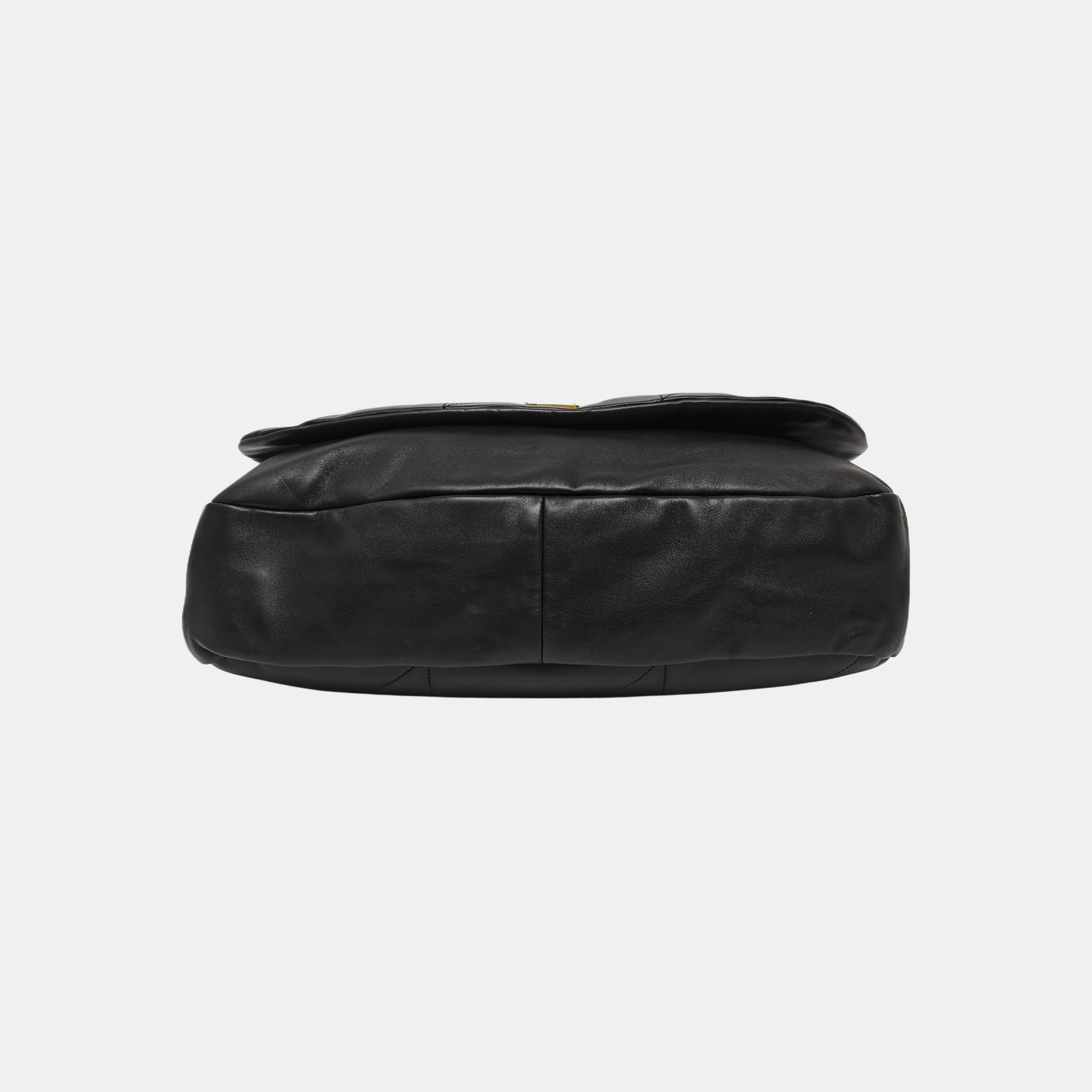 JAMIE 4.3 Quilted Lambskin Black