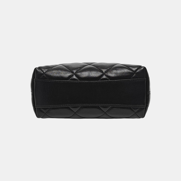 Quilted Lambskin Small Black