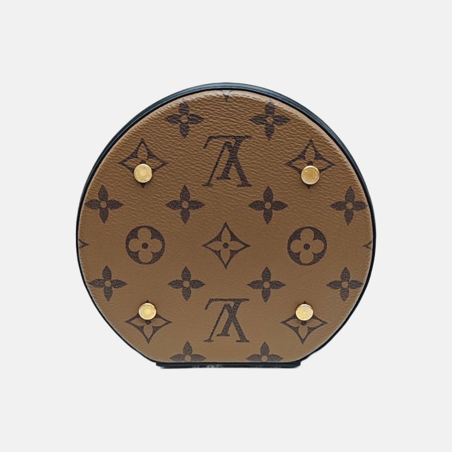 CANNES PM Monogram Coated Canvas Brown