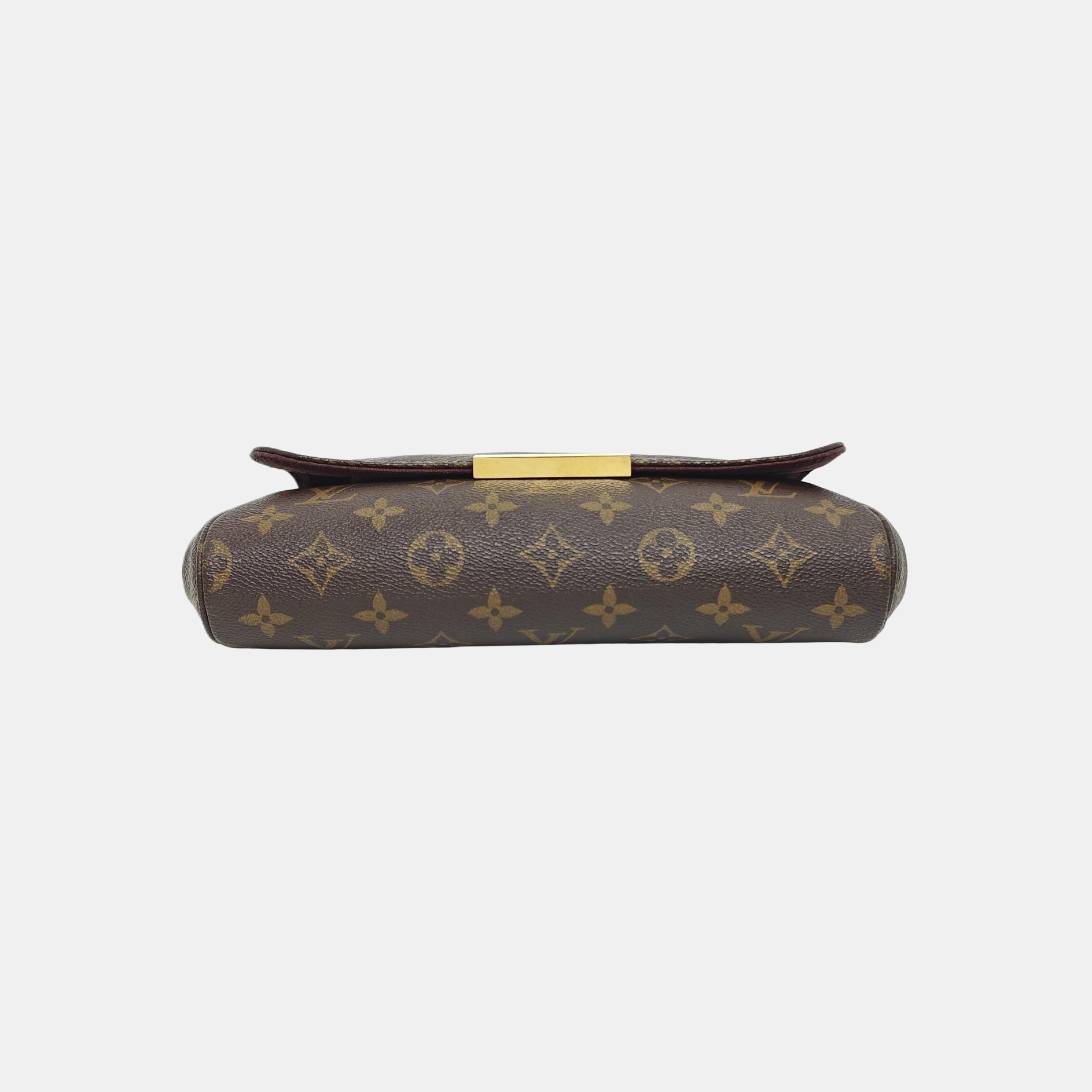 FAVORITE PM Coated Canvas Brown