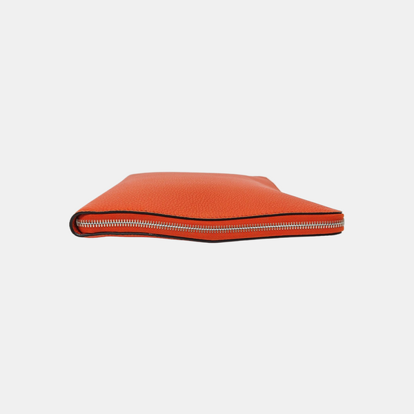 Calfskin Top Handle Bag Red