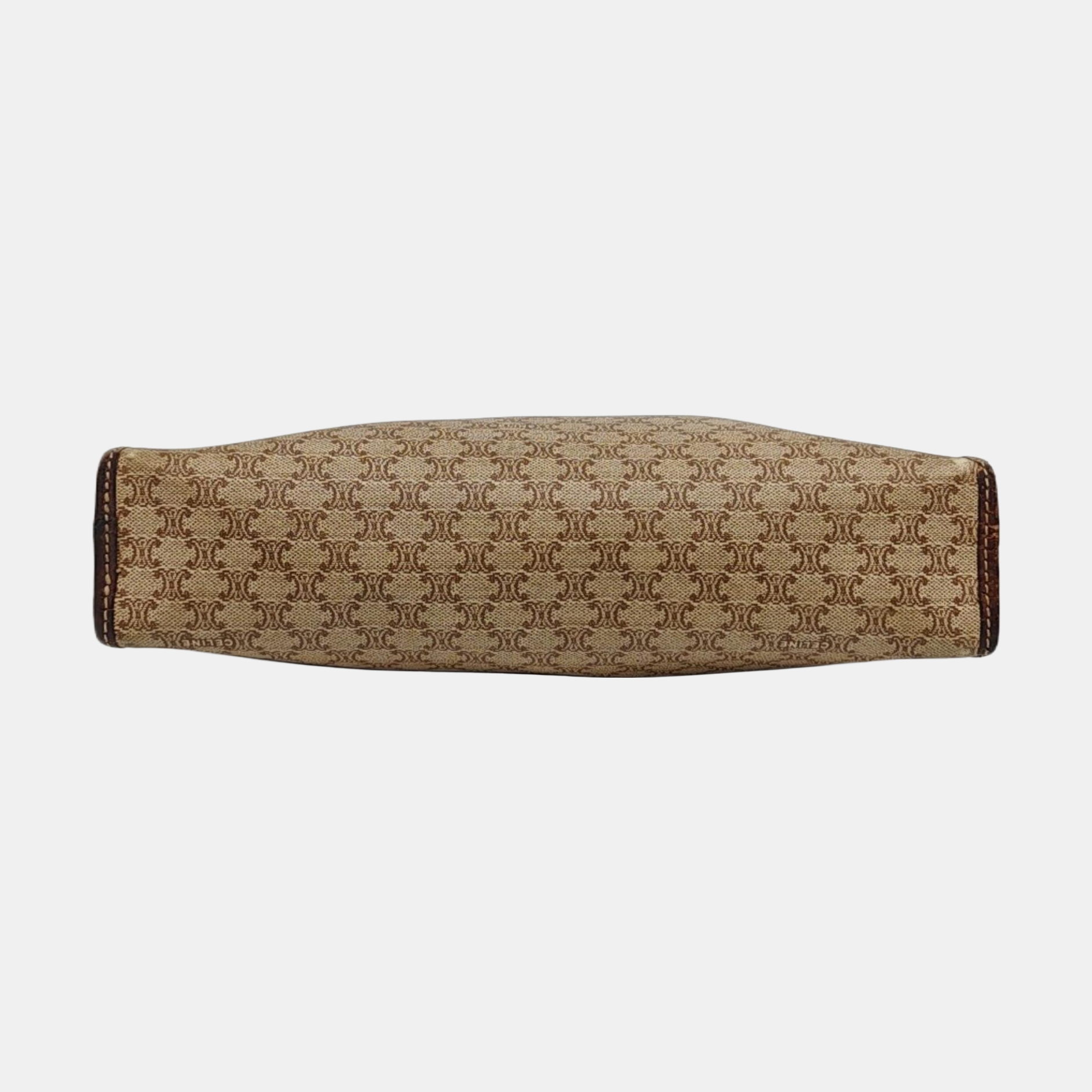 MACADAM CLUTCHES Coated Canvas Beige
