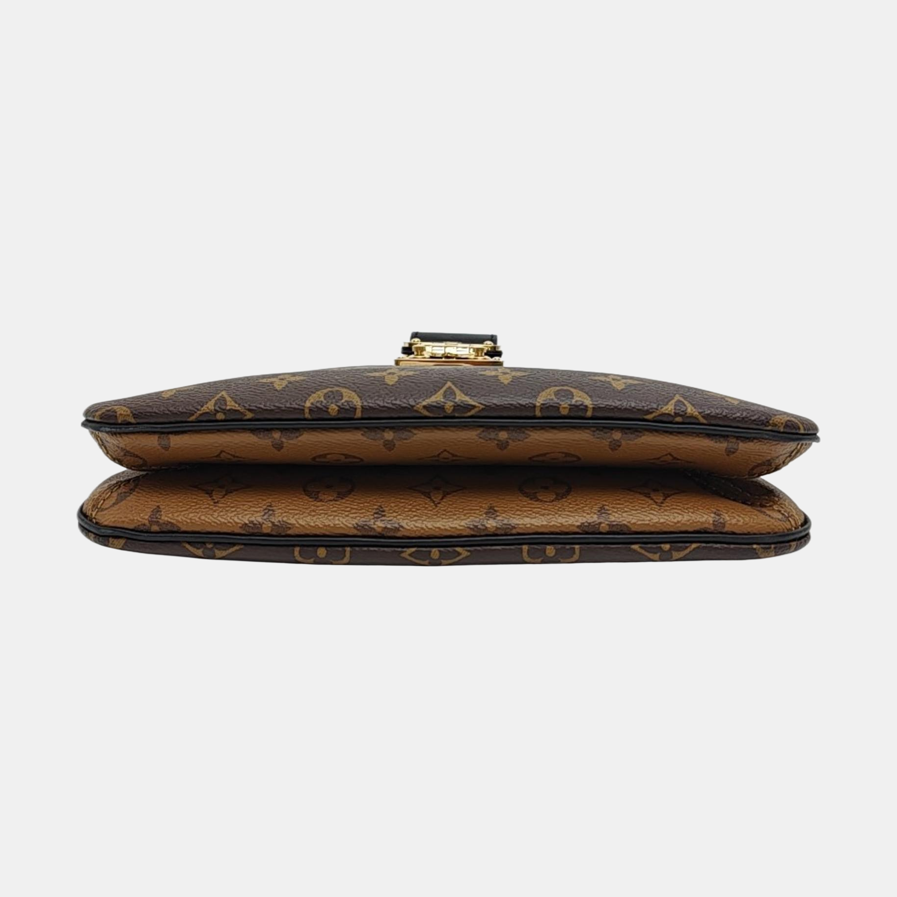 TWINNY Monogram Coated Canvas Brown