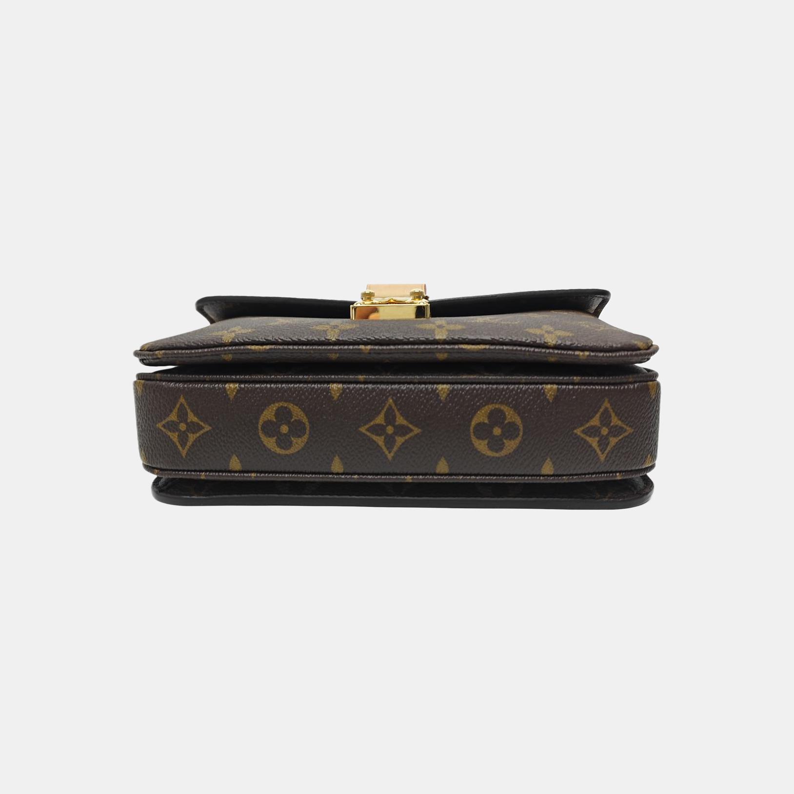 MÉTIS EAST WEST Monogram Coated Canvas Brown