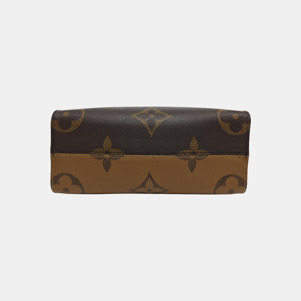 ONTHEGO PM Monogram Coated Canvas Brown