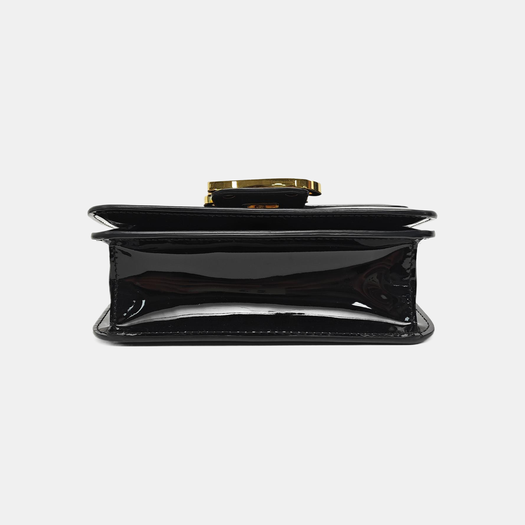 Karligraphy Patent Leather Black