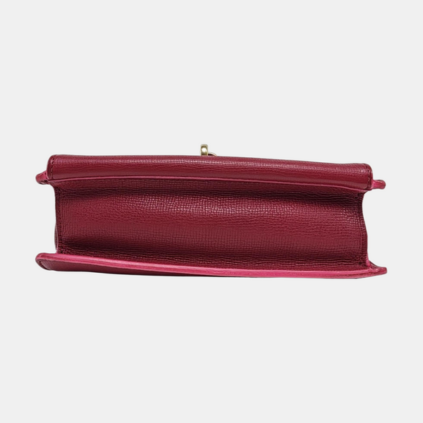 Macken Small Calfskin Red