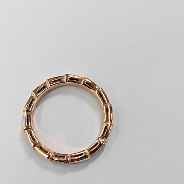 SERPENTI 18k Rose Gold Ring EU 55