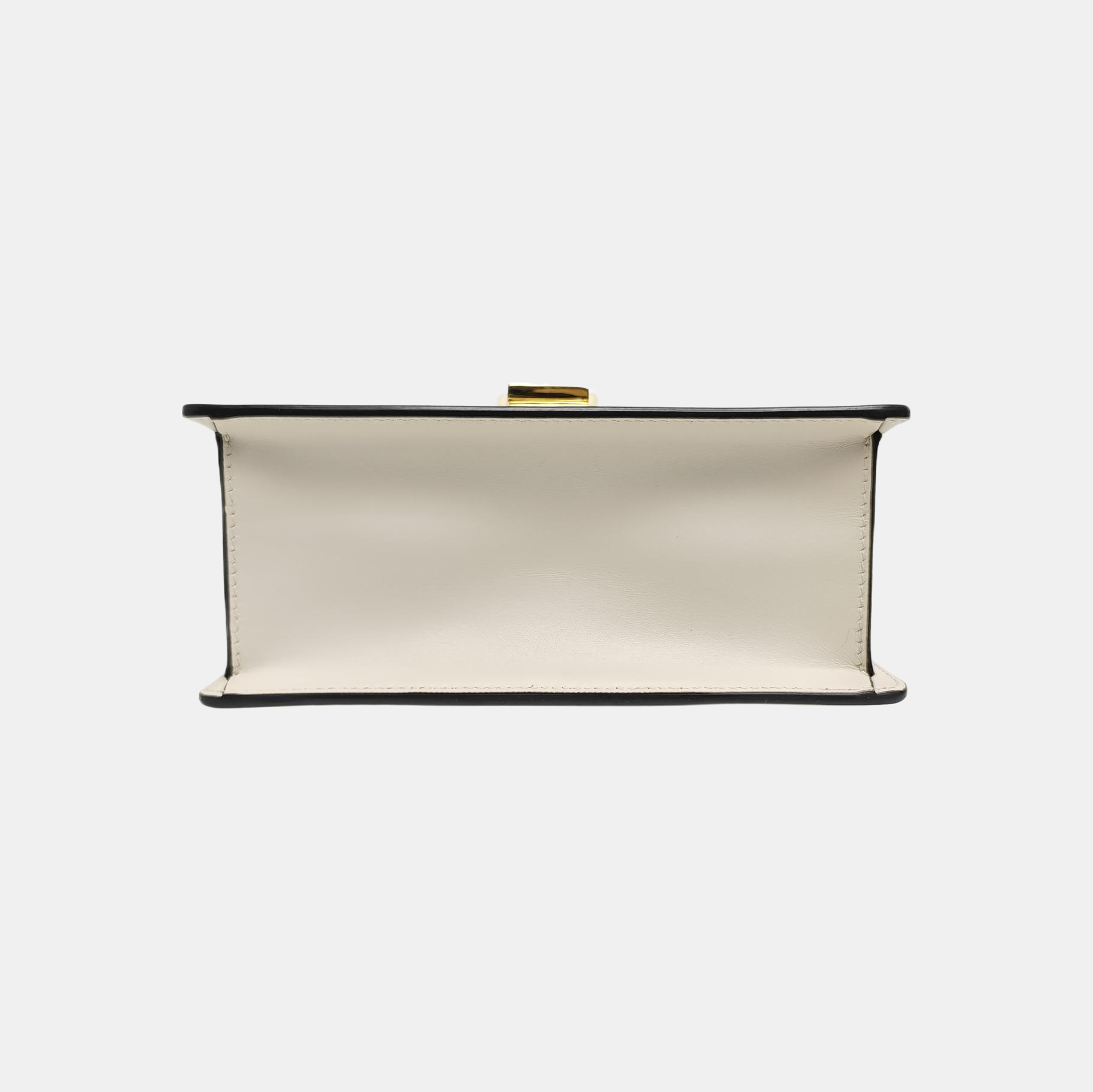 Sylvie Mini Calfskin White
