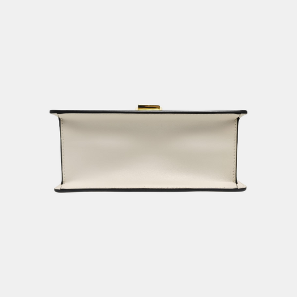 Sylvie Mini Calfskin White