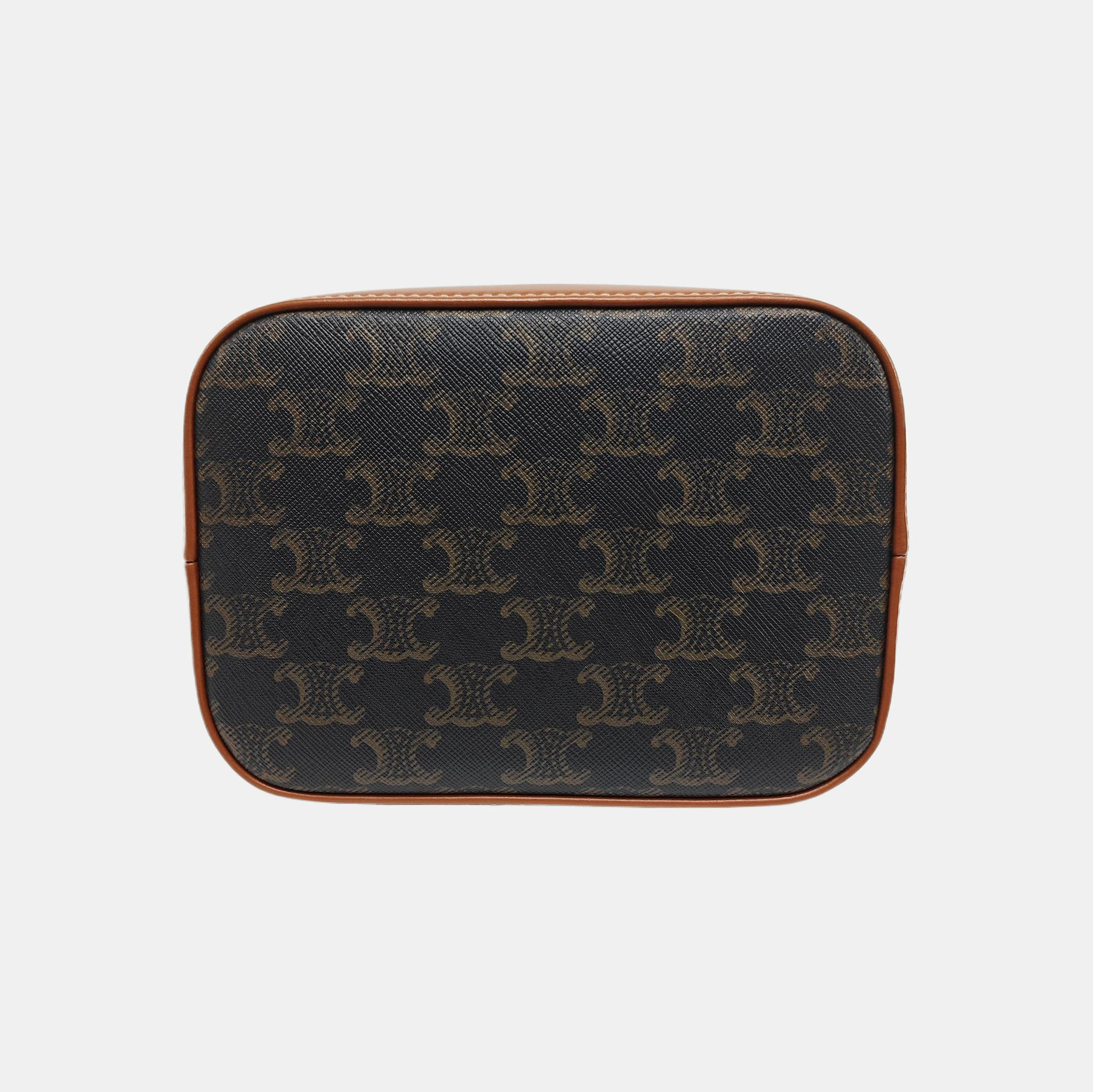 TRIOMPHE CANVAS Small Coated Canvas Brown