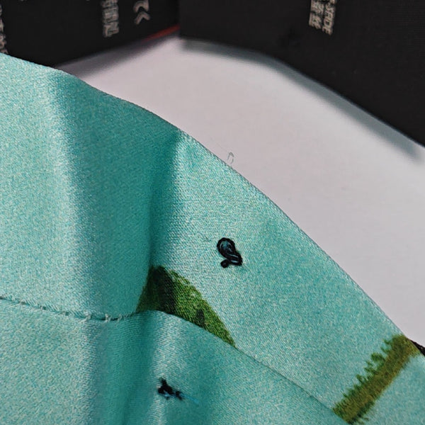 Mulberry Silk Headband Blue
