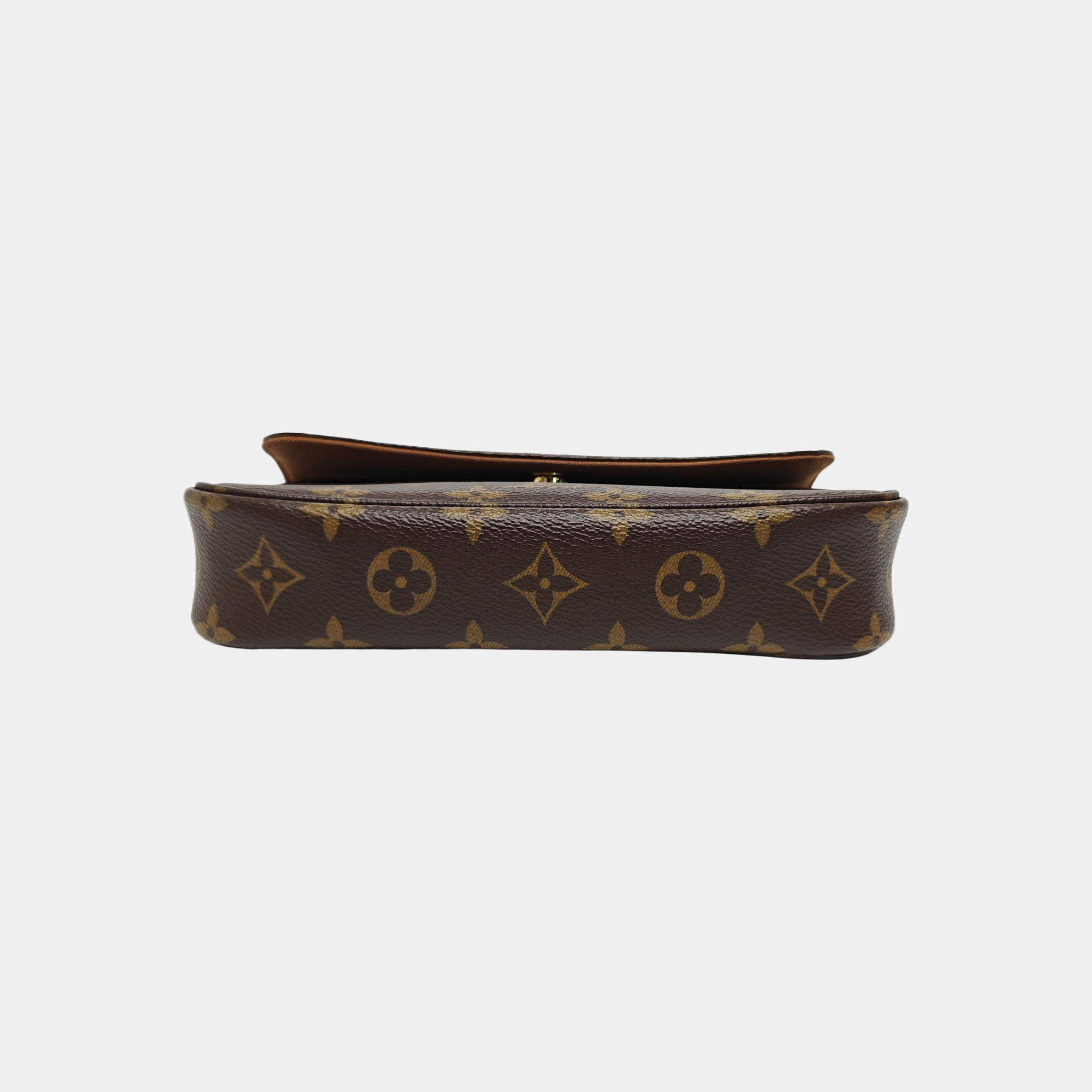 IVY Monogram Coated Canvas Brown