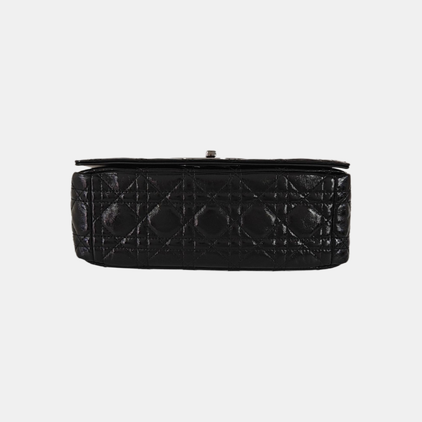Dior Caro Medium Lambskin Black