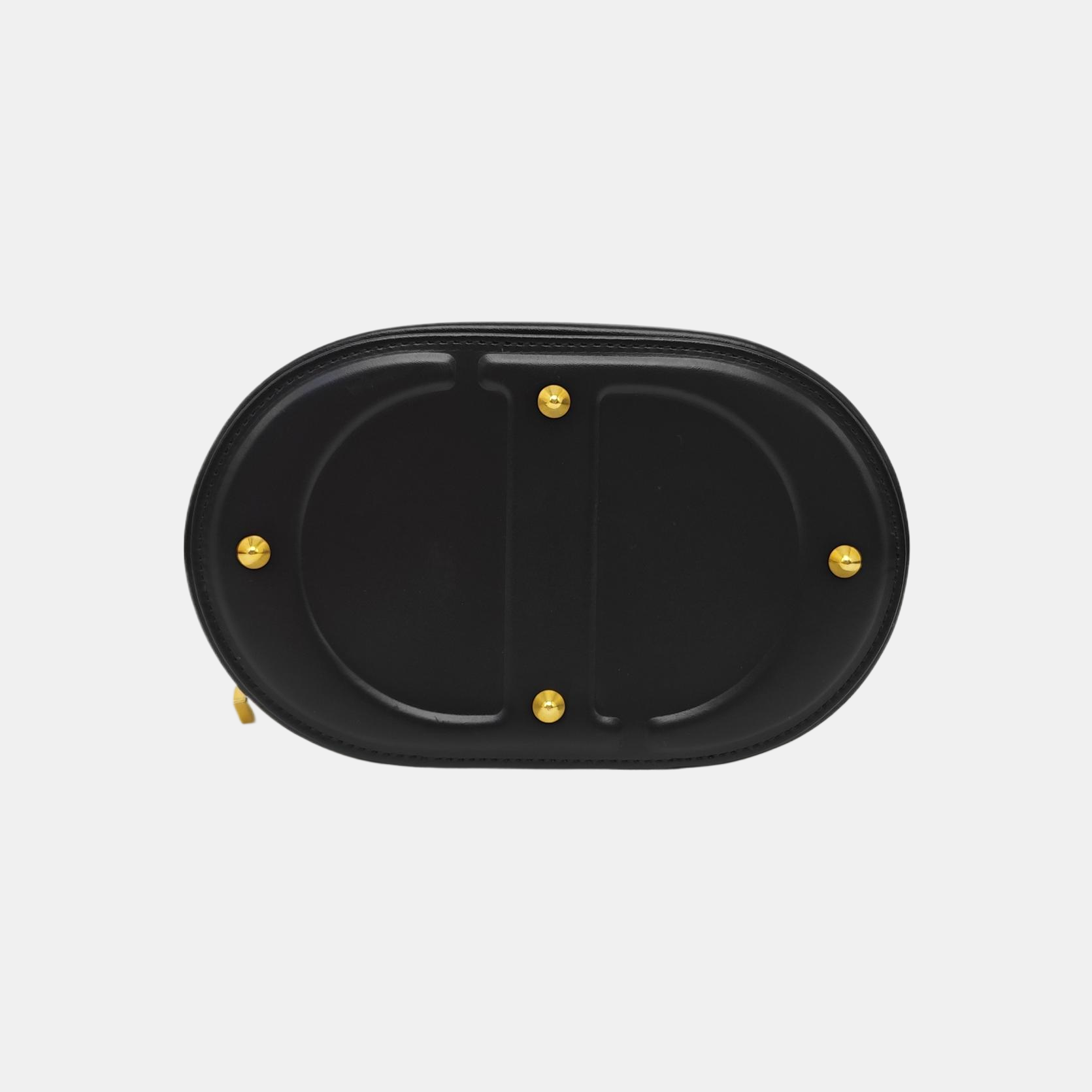 Travel Vanity Small Calfskin Black