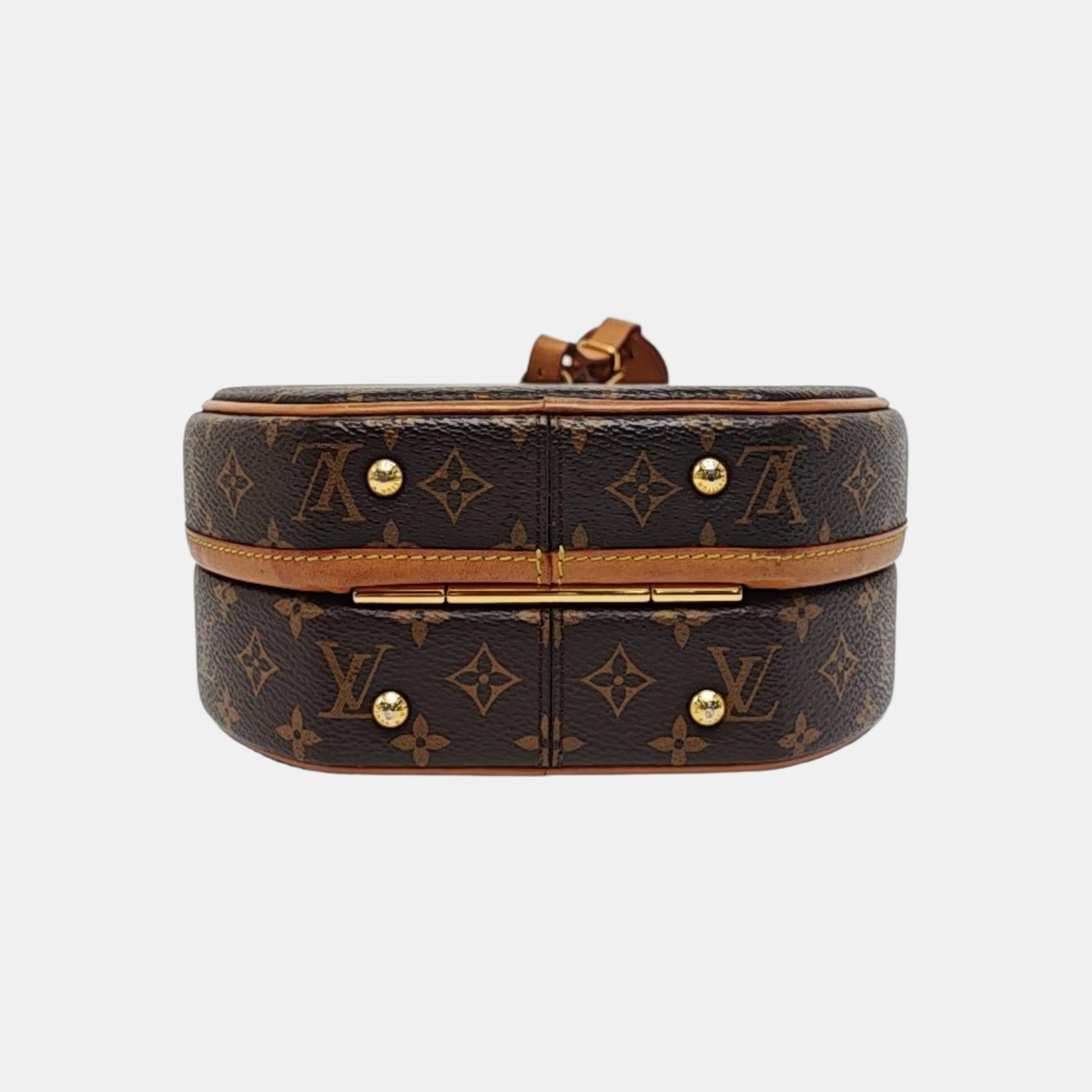 BOITE CHAPEAU PM Monogram Coated Canvas Brown
