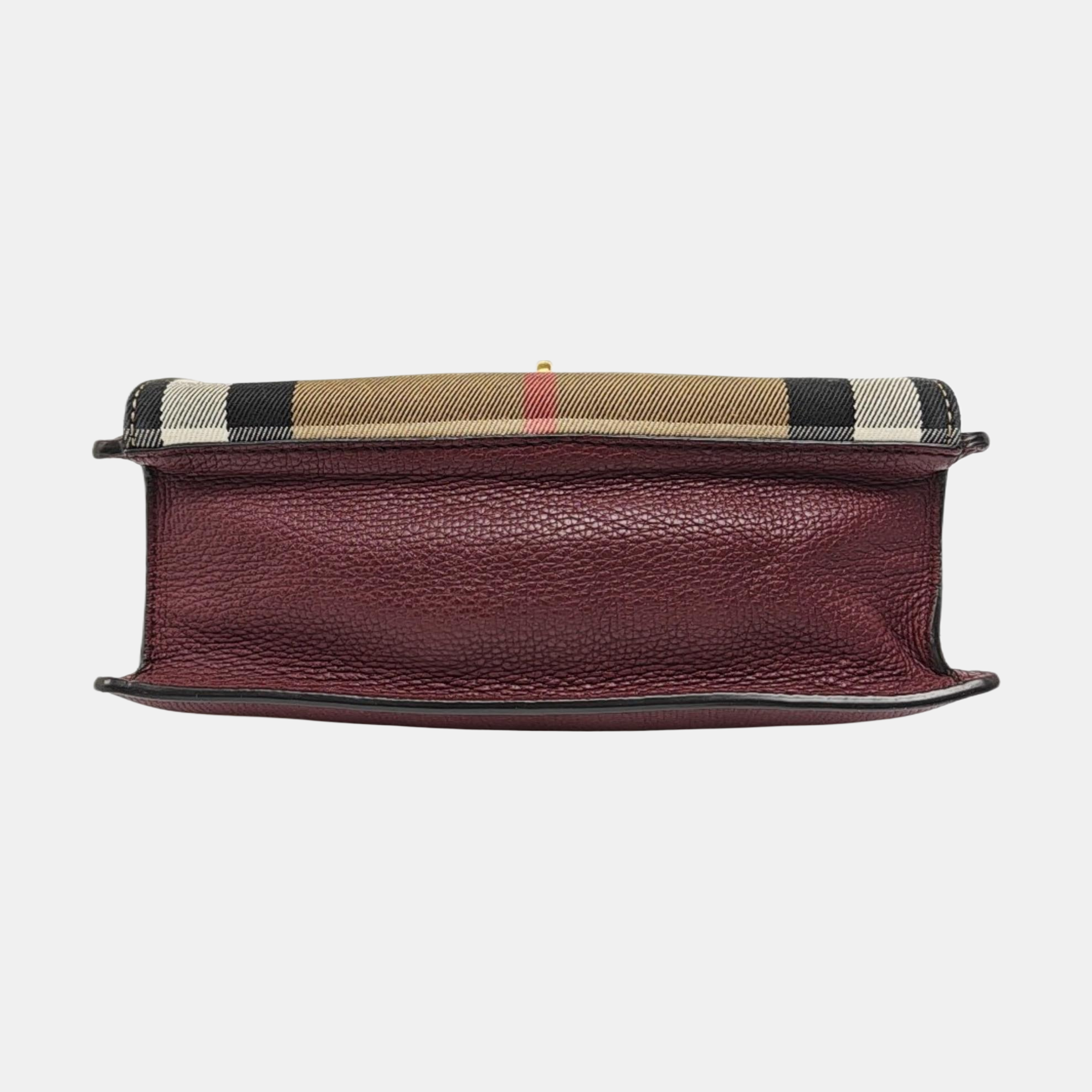 Authenticated pre-owned  Macken Small Patchwork Burgundy - Crossbody Bag at Looply