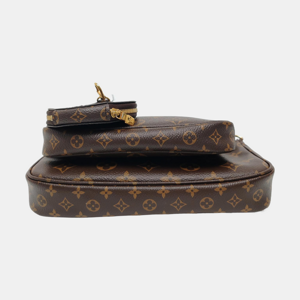 MULTI Monogram Coated Canvas Brown