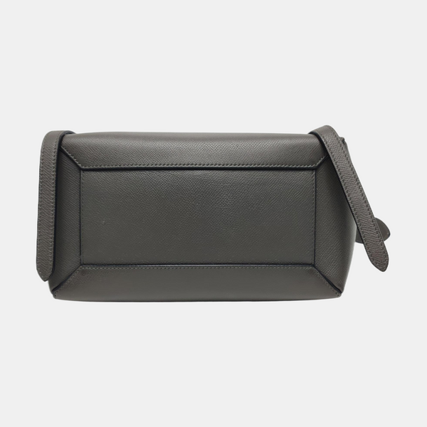 BELT Micro Calfskin Gray