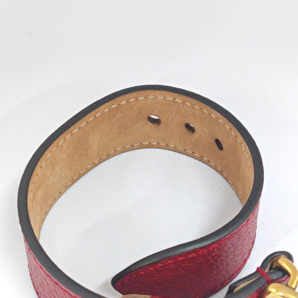 GG Marmont Metal Red Bracelet