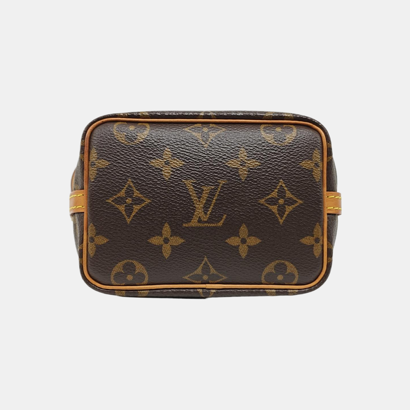 NÉONOÉ Nano Monogram Coated Canvas Brown