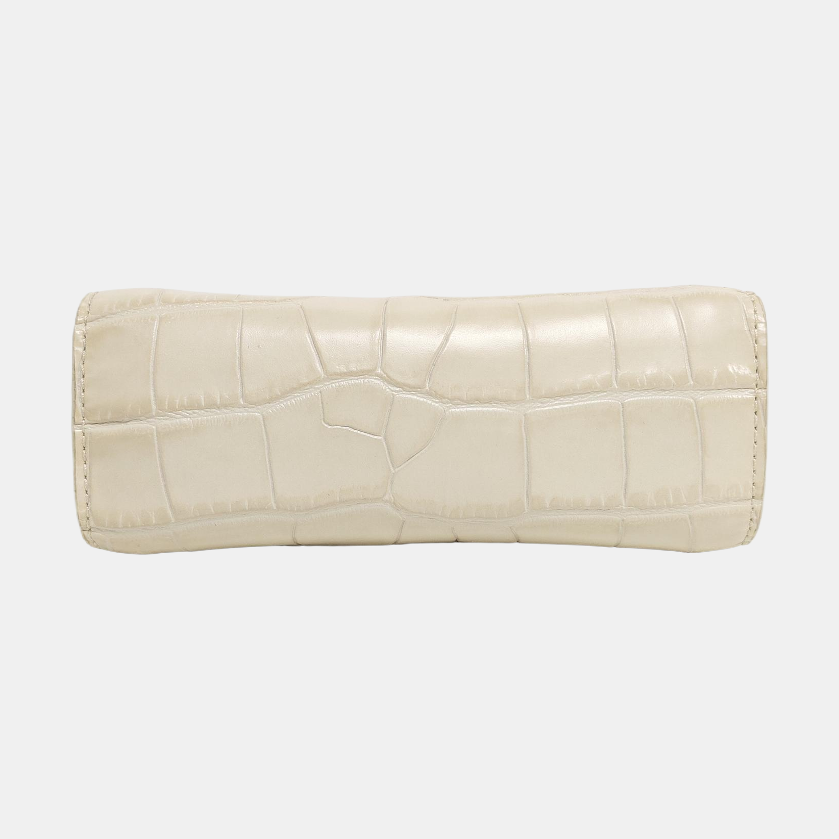 Leather Shoulder Bag Mini White