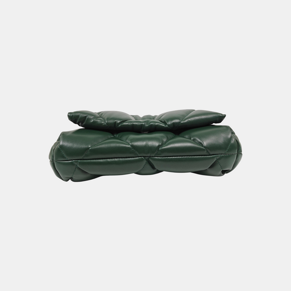 B. Quilted Calfskin Green